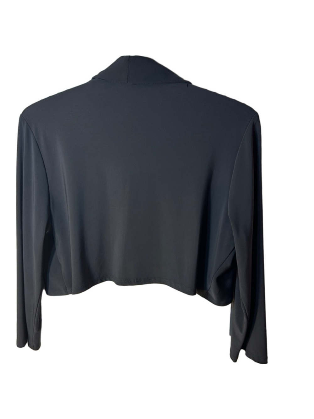 Vintage Frank Lyman Grey Cropped Bolero Jacket Women’s Size 10 - Picture 4 of 6
